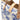 General Knot & Co. Bags One Size / Blue/Ivory Vintage Toile All Day Mini Tote