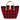 General Knot & Co. Bags One Size / Red/Black Buffalo Check All Day Mini Tote