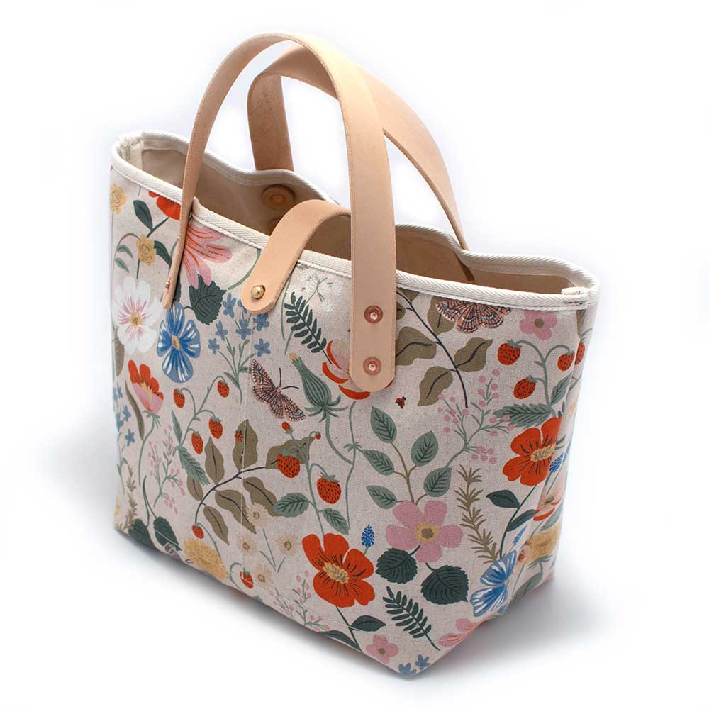 General Knot & Co. Bags One Size / Multi Spring Meadow Canvas All Day Mini Tote