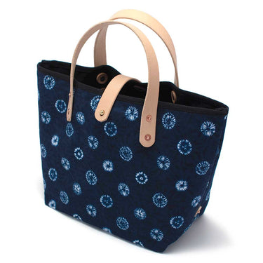 General Knot & Co. Apparel & Accessories One Size / Blue Tie Dye Dot All Day Mini Tote