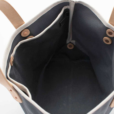 General Knot & Co. Bags One Size / Grey Steel  Waxed Canvas All Day MiniTote
