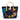 General Knot & Co. Bags One Size / Multi Art House Garden African Wax Print All Day Mini Tote