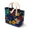 General Knot & Co. Bags One Size / Multi Art House Garden African Wax Print All Day Mini Tote