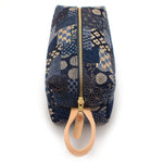 General Knot & Co. Bags One Size / Blue Multi Japanese Patchwork Print Travel Kit