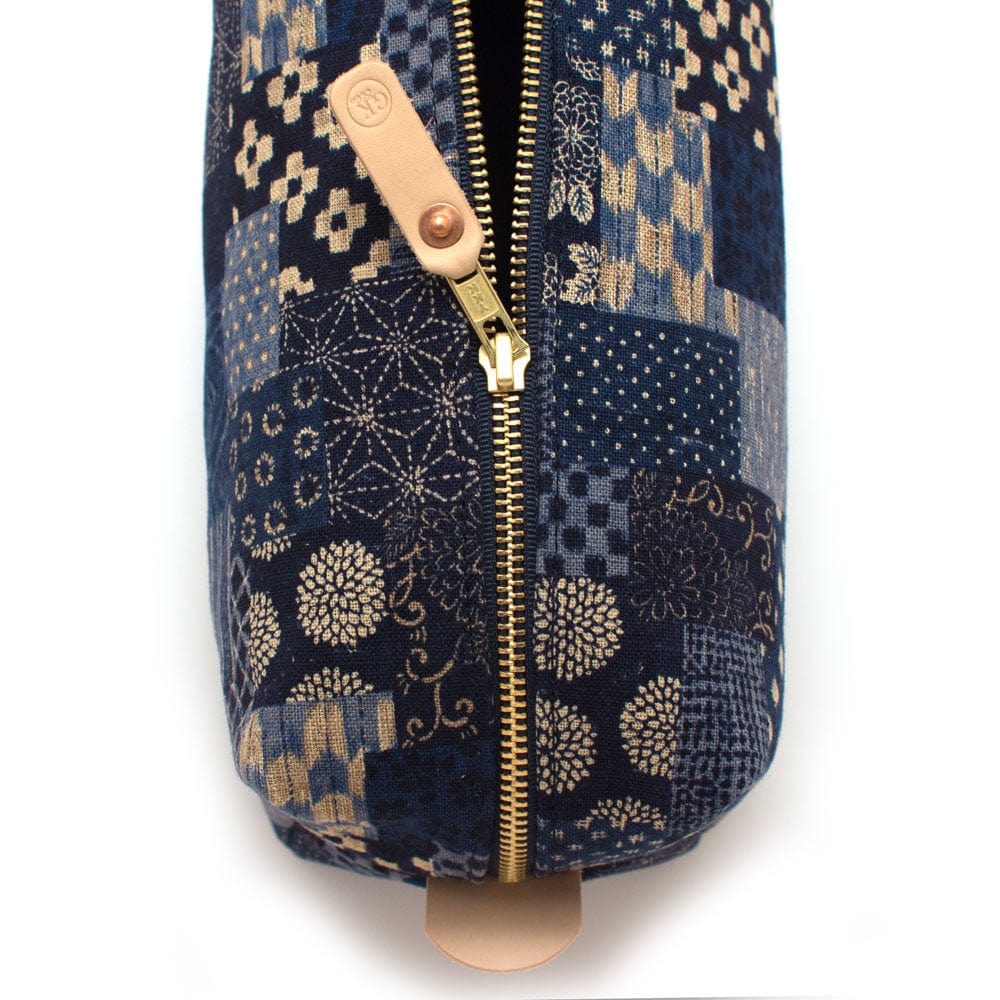 General Knot & Co. Bags One Size / Blue Multi Japanese Patchwork Print Travel Kit
