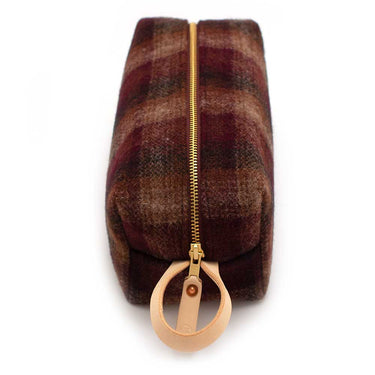 General Knot & Co. Handbags, Wallets & Cases One Size / Multi Great Falls Wool Plaid Travel Kit