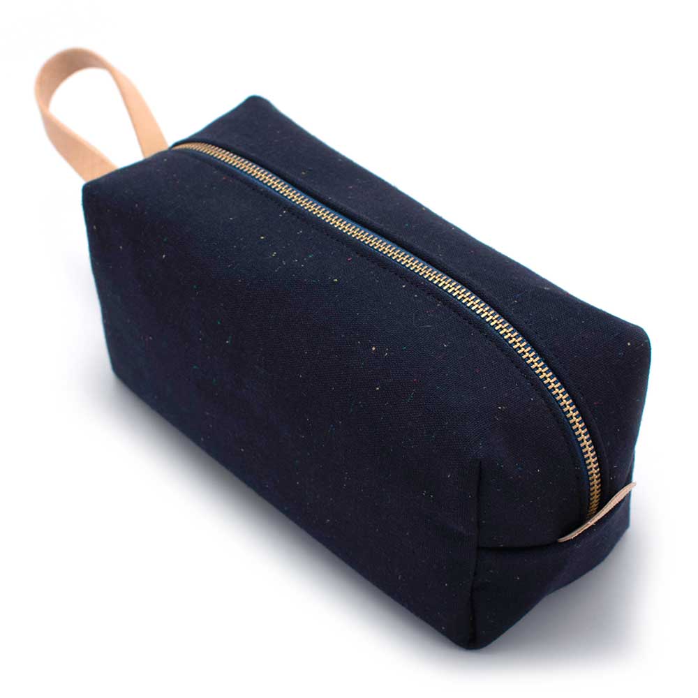 General Knot & Co. Apparel & Accessories One Size / Navy Navy Fleck Travel Kit