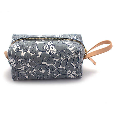 General Knot & Co. Bags One Size / White/Grey/Navy Vintage Maui Floral Travel Kit
