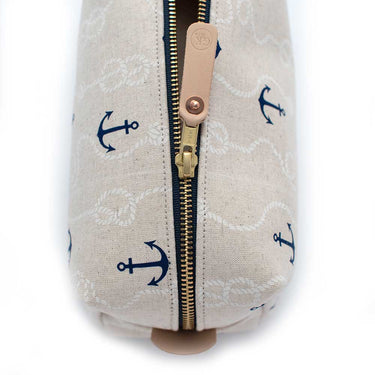 General Knot & Co. Bags One Size / Flax/Natural Nautical Flax Travel Kit