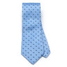 EB Neckties 3 1/4" W- 58" L / Lt. Blue Eaglebrook Logo Necktie-Lt. Blue
