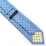 EB Neckties 3 1/4" W- 58" L / Lt. Blue Eaglebrook Logo Necktie-Lt. Blue