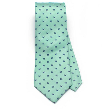 EB Neckties 3 1/4" W- 58" L / Lt. Green Eaglebrook Logo Necktie-Lt. Green