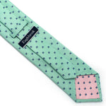 EB Neckties 3 1/4" W- 58" L / Lt. Green Eaglebrook Logo Necktie-Lt. Green