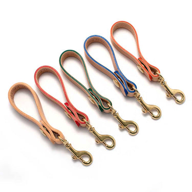General Knot & Co. Apparel & Accessories Signature Keychain- Blonde Leather