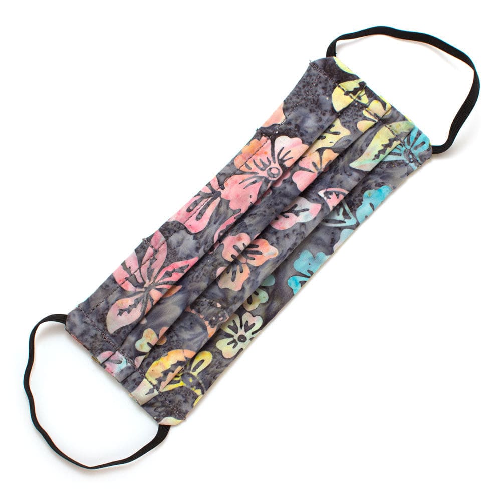 General Knot & Co. Masks Reusable Bright Tropic Face Mask- Elastic Loops- Kid Sizes Available