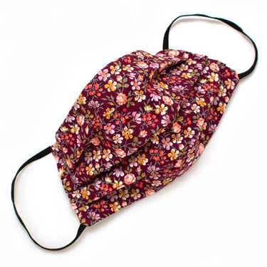 General Knot & Co. Masks Reusable Mountain Floral Face Mask-Elastic Loops- Kids Sizes Available