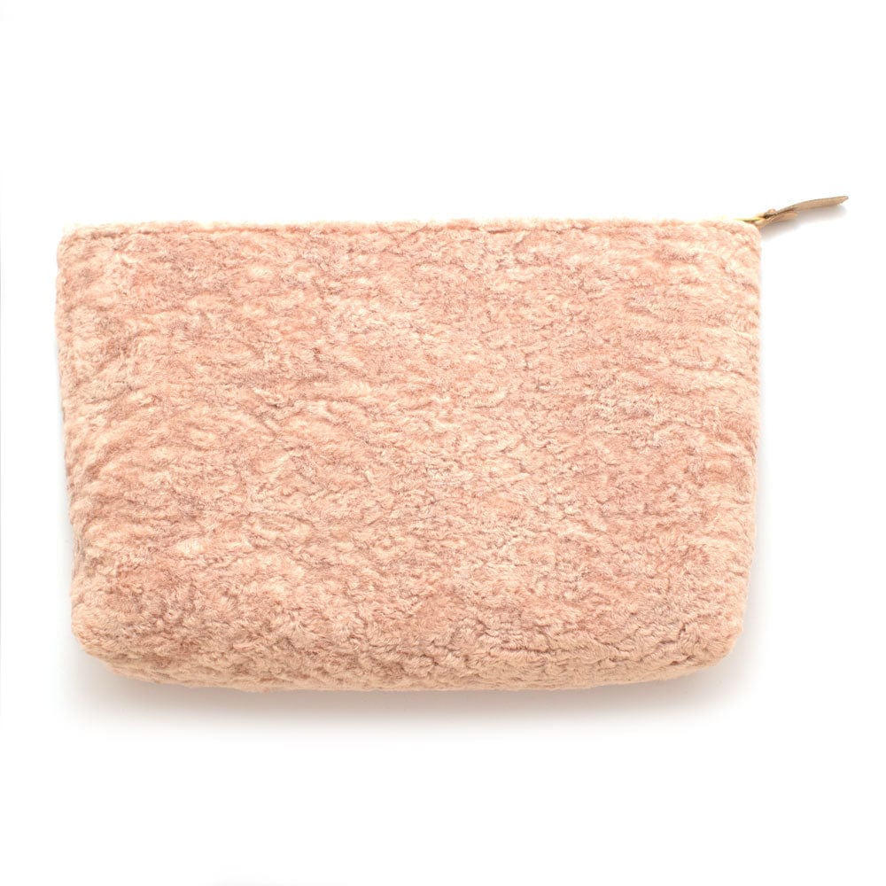 General Knot & Co. Bags One Size / Pink Faux Fur Go-To Clutch- Unicorn