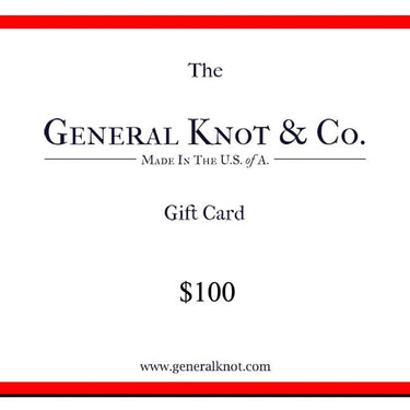 General Knot & Co. Gift Card $100.00 eGift Card