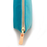 General Knot & Co. Bags One Size / Blue Tiffany Blue Velvet Travel Clutch