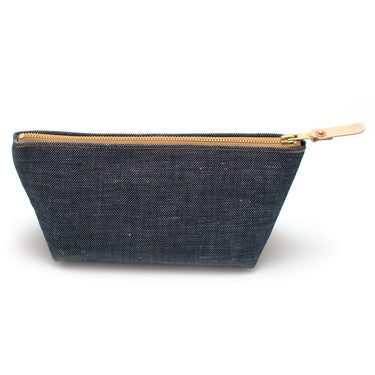 General Knot & Co. Bags One Size / Indigo Japanese Denim Travel Clutch