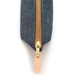 General Knot & Co. Bags One Size / Indigo Japanese Denim Travel Clutch