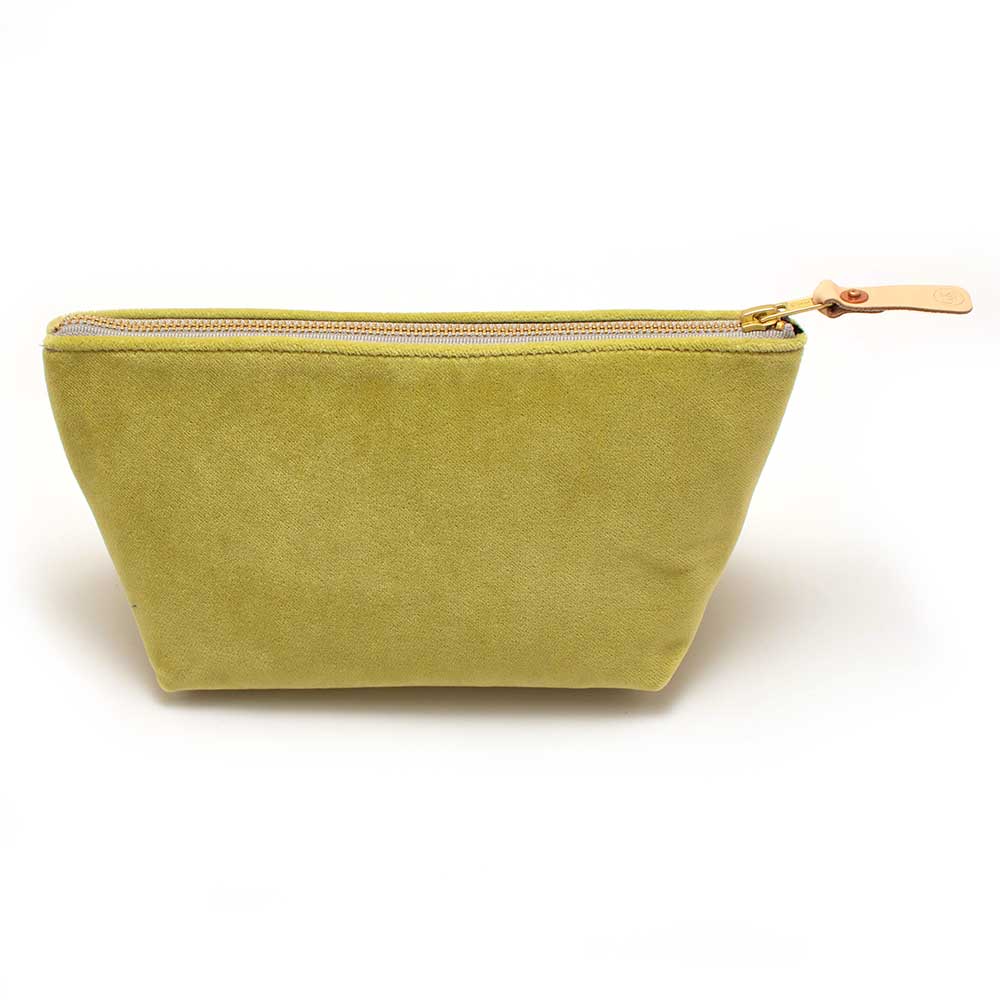 General Knot & Co. Bags One Size / Yellow Citrine Velvet Travel Clutch