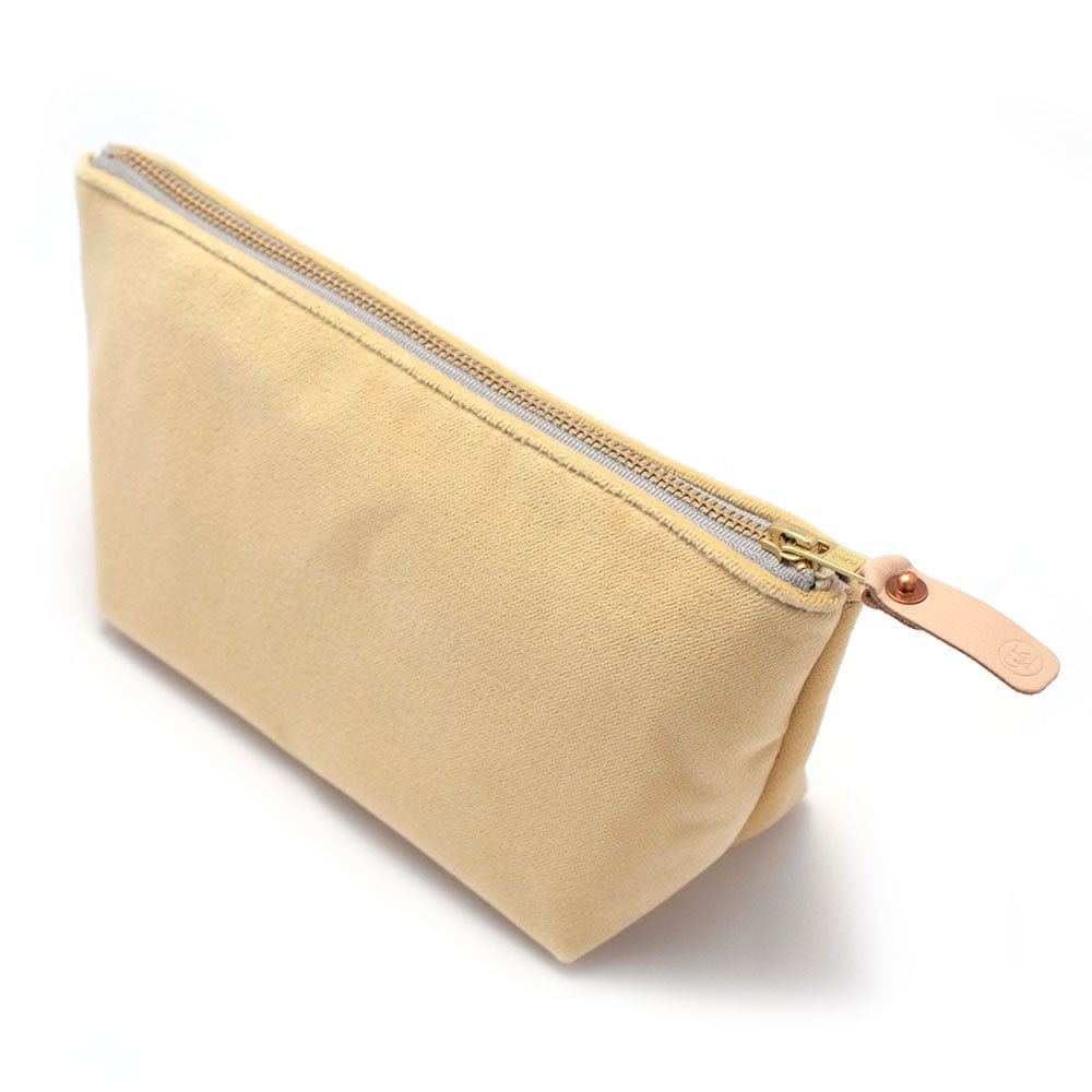 General Knot & Co. Apparel & Accessories One Size / Yellow Daffodil Velvet Clutch