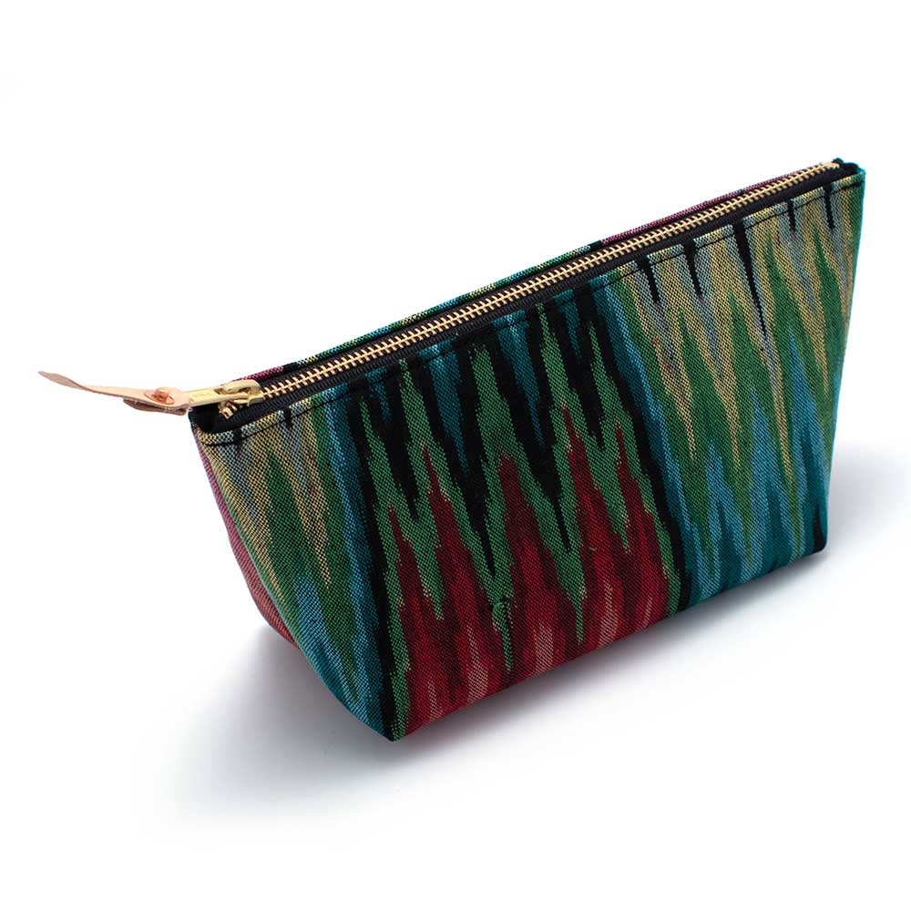 General Knot & Co. Apparel & Accessories One Size / Multi Baja Ikat Travel Clutch