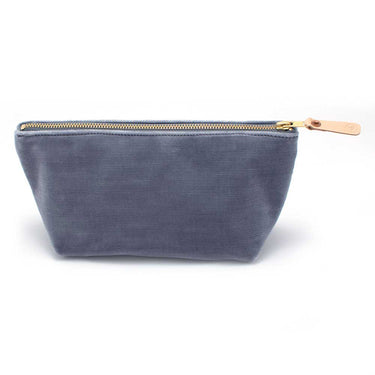 General Knot & Co. Bags One Size / Grey/Blue Cloudy Velvet Travel Clutch