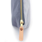 General Knot & Co. Bags One Size / Grey/Blue Cloudy Velvet Travel Clutch