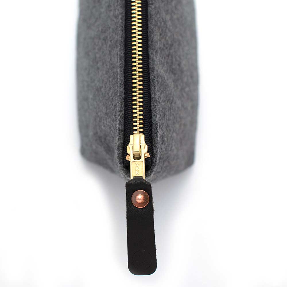 General Knot & Co. Bags One Size / Grey Heather Grey Heather Cashmere Travel Clutch