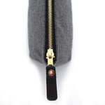 General Knot & Co. Bags One Size / Grey Heather Grey Heather Cashmere Travel Clutch