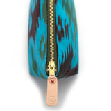 General Knot & Co. Handbags, Wallets & Cases One Size / Teal/Green Cool Ikat Travel Clutch