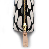 General Knot & Co. Bags One Size / Black/Natural Monster Dot Travel Clutch