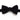 General Knot & Co. Self-Tied Classic Bow Tie 2.5" at Widest Black Formal Classic Bow