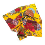 General Knot & Co. Bandanas One Size / Multi Bright Garden Block Print Bandana