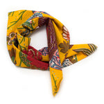 General Knot & Co. Bandanas One Size / Multi Bright Garden Block Print Bandana
