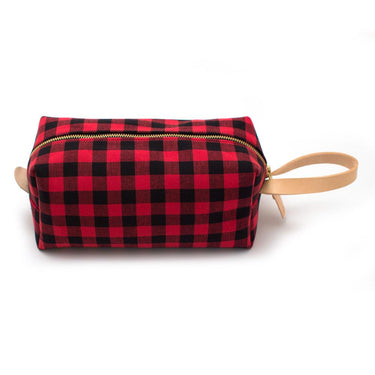 General Knot & Co. Bags One Size / Multi Buffalo Check Travel Kit