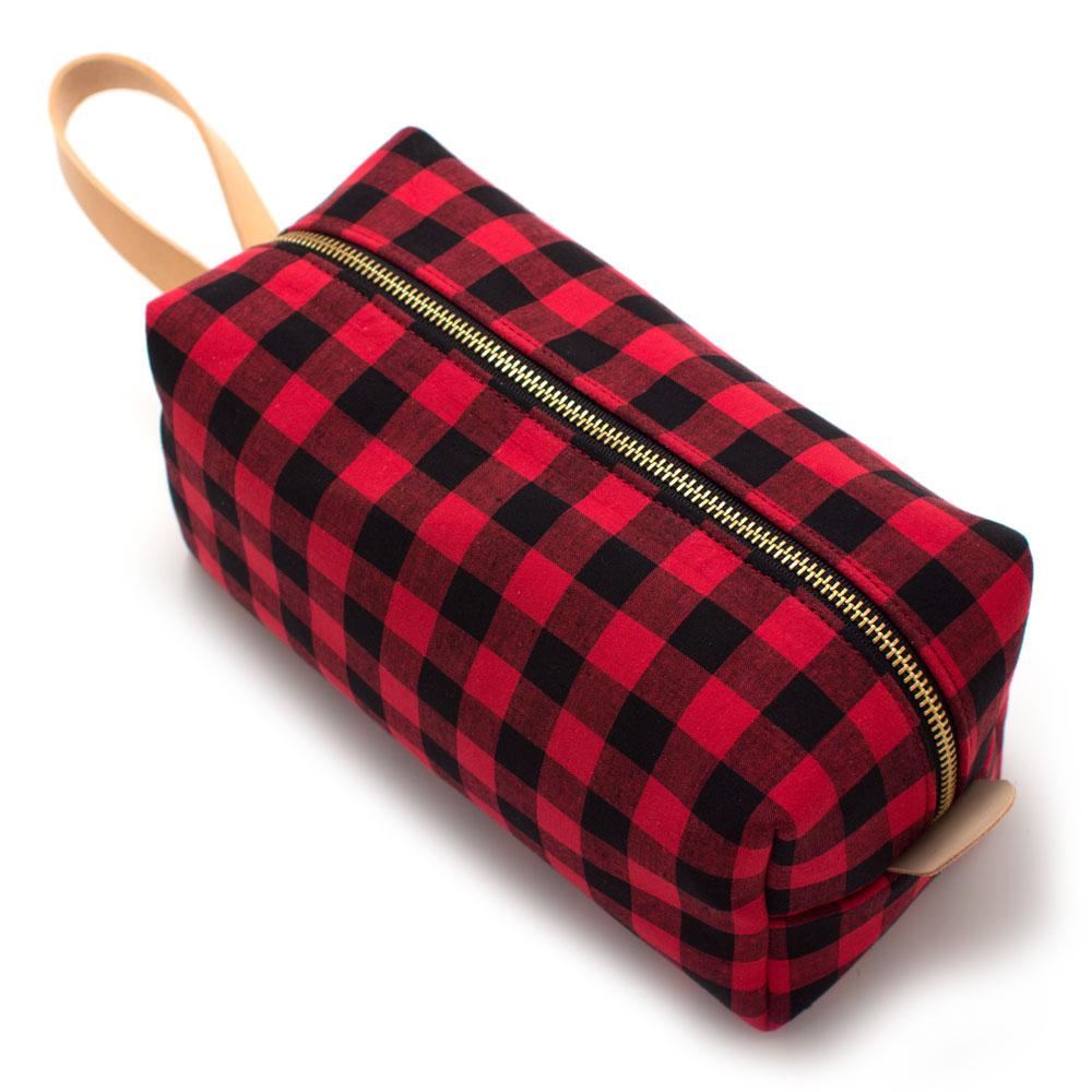 General Knot & Co. Bags One Size / Multi Buffalo Check Travel Kit