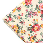 General Knot & Co. Squares 13"x13" One Size / Multi Butter Rose Pocket Square