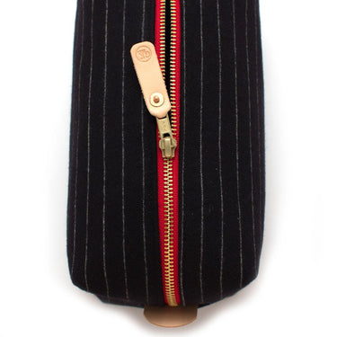 General Knot & Co. Handbags, Wallets & Cases One Size / Multi Charcoal Stripe Cashmere Travel Kit