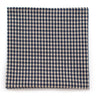 General Knot & Co. Squares 13"x13" One Size / Navy Endicott  Gingham Square- Ink