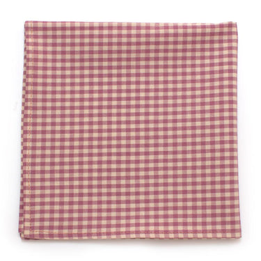 General Knot & Co. Handkerchiefs One Size / Purple Endicott Gingham Square-Lilac