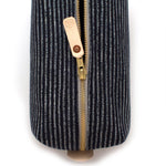 General Knot & Co. Bags One Size / Navy/Ivory Japanese Indigo Chalk Stripe Travel Kit