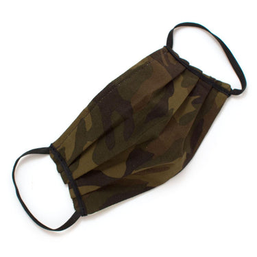 General Knot & Co. Masks Reusable Ranger Camo Face Mask- Elastic Loops: Kid Sizes Available