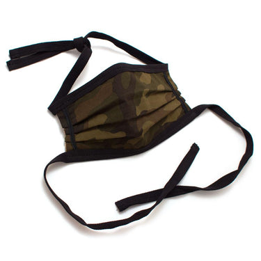 General Knot & Co. Masks Reusable Ranger Camo Face Mask with Ties