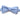 General Knot & Co. Self-Tied Classic Bow Tie 2.5" at Widest Soft Cornflower Formal Classic Bow